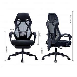 Chaise <span class=keywords><strong>de</strong></span> travail à domicile Mobilier <span class=keywords><strong>de</strong></span> bureau Dossier haut maille Chaise <span class=keywords><strong>de</strong></span> jeu inclinable Siège d'ordinateur Fauteuil <span class=keywords><strong>de</strong></span> joueur avec repose-pieds - Product Image 2