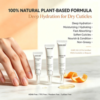 Minyak Kutikula Herbal Beraroma dalam Tube 10ml SAGALAGA Vitamin E Menutrisi Kuku Rapuh Kualitas Salon Logo Kustom Grosir