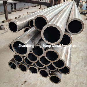 ST52-3 tube de cylindre laminé à froid H8 Tube en acier aiguisé sans couture de précision Tuyau hydraulique étiré à froid Tuyau aiguisé bruni - Product Image 3