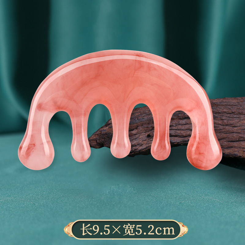 Five-finger ball with bloodshot/resin-50g