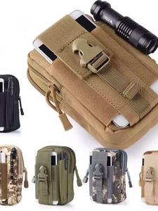 กระเป๋าคาดเอวอเนกประสงค์สำหรับกิจกรรมกลางแจ้ง ทนทาน คุณภาพสูง ผ้าแคนวาส ลายพราง กระเป๋าแบบยุทธวิธี ระบบโมลล์ สำหรับการตั้งแคมป์ - Product Image 3