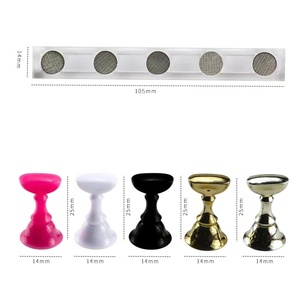 Soporte de ejercicio ligero para uñas magnéticas, soporte de uñas de cristal acrílico, herramienta de manicura, venta al por mayor, Mini soporte de exhibición para manicura - Product Image 2