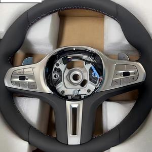 Volante de Cuero Perforado de Fibra de Carbono Personalizado para BMW Serie G LCI G20 G30 G21 G22 G23 320i 325i 330i 2019 2020 <span class=keywords><strong>2023</strong></span> - Product Image 6