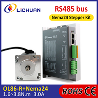 Kit pengontrol Motor Stepper untuk DC30V ~ 110V/AC20V ~ 80V 3A 2 fase Nema24 1.6/2.1/2.5/3.1/3.5/3.8N.m