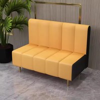 Conjunto de muebles de restaurante comercial barato de fabricante de fábrica al por mayor, cabina de sofá de esquina personalizada, sillas y mesa de comedor