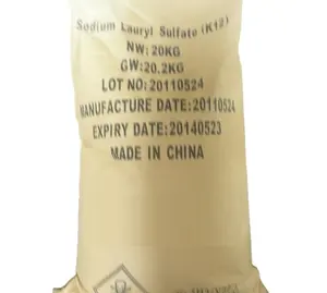 In stock SLS powder sodium lauryl sulfate 99% food grade free sample