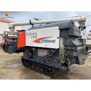 Kubota Combine Wheat Grain Harvester Combine 4LZ-5C8 Rice Grain Harvester Harvesting Equipment For Farms