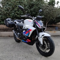 Vente chaude moto de course 250CC VSK 400CC refroidissement par eau 4 temps démarrage électrique 92 # avec boîtes latérales S7 silencieux avec ABS CBS