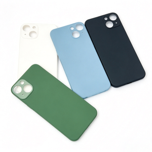 เคสกระจกหลังคุณภาพดีสำหรับ iPhone 13 13 mini ฝาหลังกระจก รูกล้องใหญ่ อะไหล่ซ่อมฝาหลัง - Product Image 4