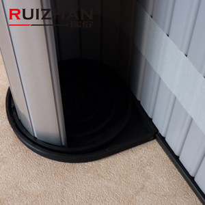 Puertas Plegables de PVC Curvadas de Estilo Moderno para Cocina, Oficina, Biombos Plegables Interiores, Persianas, Muebles de Cocina - Product Image 6