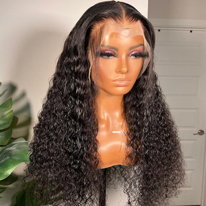 5x5 Burmese Curly Lace Closure <b>Wig</b> Vendors Cheap Closure Lace Deep Vietnamese Raw Human Hair <b>Wigs</b> Pre Plucked HD Lace <b>Front</b> <b>Wig</b> - Product Image 3