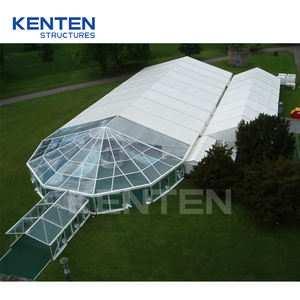 เต็นท์จัดงาน ระบบปรับอากาศแบบพกพา โครงสร้างขนาดใหญ่กันเสียง อาคารขนาดใหญ่ถาวร งานเลี้ยง โครงสร้างสำเร็จรูป ห้องจัดงานแต่งงาน - Product Image 4