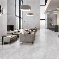 Carreaux de sol en pierre frittée Wharton gris, multifonctionnels, pour salon, chambre, salle à manger, matériaux de construction en extérieur