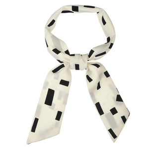 Ruban de <span class=keywords><strong>soie</strong></span> pour femmes, imprimé de styliste, cheveux longs, <span class=keywords><strong>artisanat</strong></span>, nœud papillon, bandeau, sac à main, sandales, marque, ruban, écharpe - Product Image 3