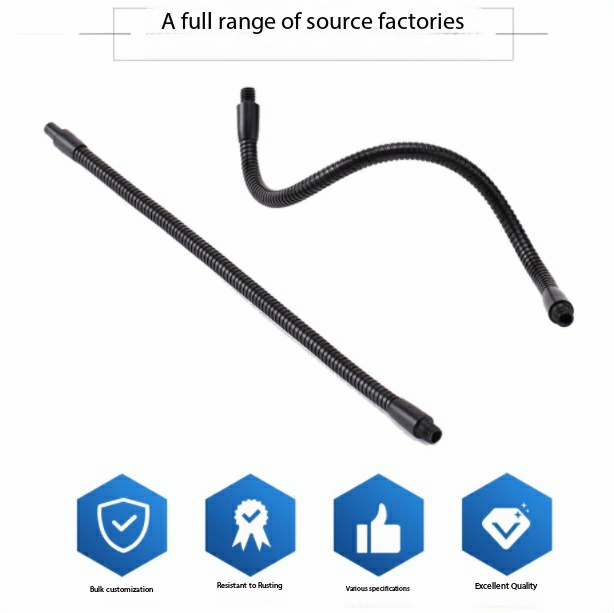 BOSS Brand Extendable Bendable Steel Gooseneck Tube Fold-Resistant Flexible Antenna Industrial Grade Eco-friendly Connector