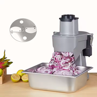 Trancheuse de légumes commerciale à usage de restaurant Carotte Pomme de terre Concombre Oignon Machine de découpe Électrique Julienne Coupe-légumes