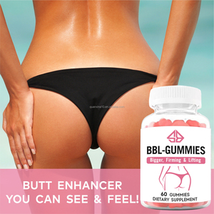 Complément alimentaire OEM BBL Gummies 60 unités, pour un effet raffermissant et liftant, pour femmes - Product Image 3