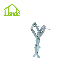 Piège à taupe galvanisé à <span class=keywords><strong>pince</strong></span> avec poignée Piège à taupe réutilisable facile à installer pour pelouse et cour - Product Image 6