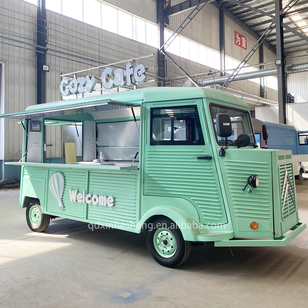 Nuovo Design Rimorchio Per Cavalli Trasformato In Food Truck, Bar Mobile, Rimorchio Per Catering, Carretto Del Caffè, Rimorchio Vintage Per Alimenti - Foto 5