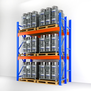 המלך הגלובלי מדפים מחסן מתכת כבדה מדפים קרן מחוזק מדפי קרן עבור אחסון גדול ברמה גבוהה - Product Image 2