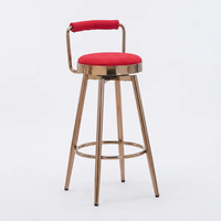 Chaises de bar confortables et durables de style populaire, respectueuses de l'environnement, design moderne, fourniture directe d'usine, vente en gros, chaise de bar de luxe
