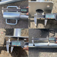 Puntales de Acero para Andamios de Construcción XSY, Técnica ERW, Longitud Ajustable 800mm-6000mm, Espesor de Pared 1.5-4.0mm
