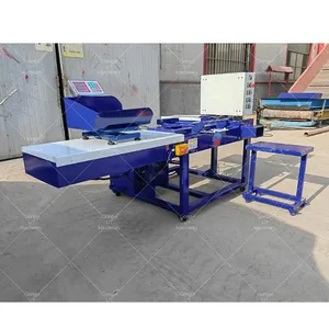Horizontal Old Clothes Scale Weighing Bagging Baler Machine With Fixed Bale Weight Ranges From 1kg To 25kg