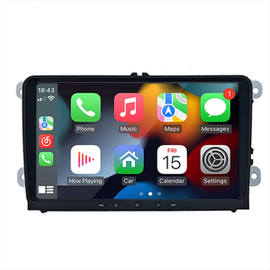 Autoradio Android pour <span class=keywords><strong>Volkswagen</strong></span> Seat Golf Passat Jetta Beetle Tiguan Touran 9'' Double Din Écran tactile CarPlay <span class=keywords><strong>GPS</strong></span> - Product Image 1