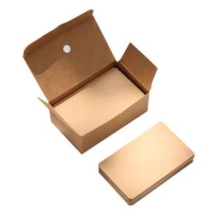 7colors 100Pcs Blank <strong>Cards</strong> with <strong>Box</strong> Cardboard Paper Note Paper Business <strong>Cards</strong> Vocabulary Message Word DIY Gift <strong>Card</strong> Paper Tags - Product Image 6