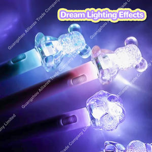 6 Style Cute Can Rotate und Bright Black 0,5mm Custom Cute Gel schreiber Planet Bear Rabbit Cat Scratch Gel schreiber Glitter - Product Image 2