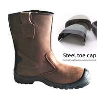 Liquidation sur mesure chaussures de sécurité à embout en acier bottes de wellington