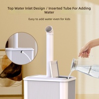 Humidificateur ultrasonique portable électrique 35L avec stérilisation pour usage hôtelier, domestique, commercial et industriel