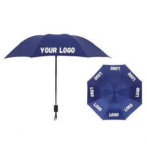 Regalos Promocionales Empresariales, Paraguas Plegables Personalizados con Logotipo, Económicos - Product Image 1
