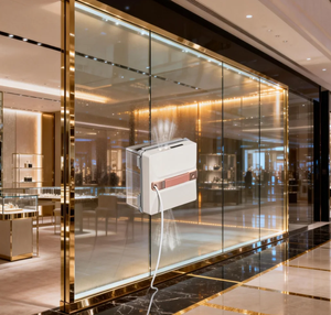 Robot <span class=keywords><strong>de</strong></span> nettoyage <span class=keywords><strong>de</strong></span> vitres électrique domestique avec détection d'obstacles sans fil, planification automatique <span class=keywords><strong>de</strong></span> la trajectoire, télécommande et fonction <span class=keywords><strong>de</strong></span> retour à l'origine - Product Image 4