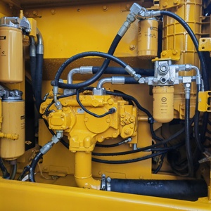 Excavadora de cadenas Caterpillar 320D2 amarilla, equipo de construcción hidráulico de alta resistencia, motor Komatsu, alta potencia de excavación - Product Image 5