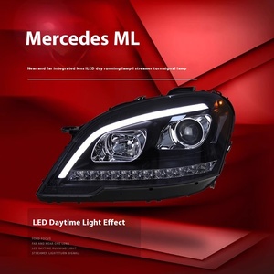 Phare avant de haute qualité pour Mercedes-Benz W164 ML350 500 (2009-2012) avec feux de jour LED restaurés, couleur 6000K - Product Image 5