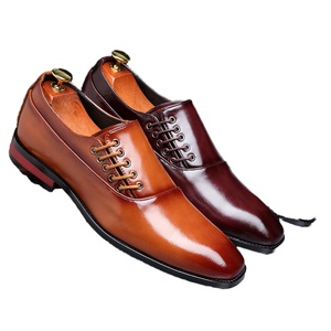 Chaussures habillées en PU pour hommes, grande taille, style affaires, avec fermeture éclair à l'avant, tendance mode, pour fêtes, été, printemps, automne, semelle en caoutchouc - Product Image 2