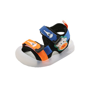 Sandales de plage pour enfants garçons et filles, sandales d'été pour enfants, chaussures légères pour enfants avec LED - Product Image 1