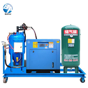 Pot portatif de sablage à eau sans poussière avec compresseur d'air électrique Équipement complet de sablage sans poussière - Product Image 4