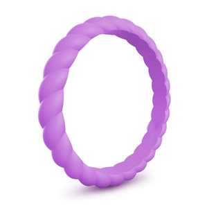 Cincin Olahraga Wanita Berbentuk Kue Goreng Warna-warni yang Modis dan Dipersonalisasi, Cincin Silikon - Product Image 6