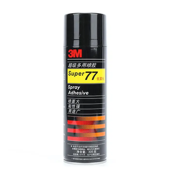 Made to order Top Quality super gue multi purpose 305 gsm transparent composite Spray adhesive for leather