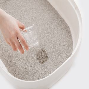 Caja de arena automática para gatos Lovepet Clumping 10LB 4,55 kg Versapet Arena para gatos de bentonita de sodio rota - Product Image 2