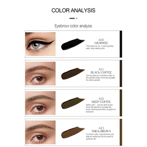 Pigmento Microblading para cejas <span class=keywords><strong>de</strong></span> alta calidad, Marrón medianoche <span class=keywords><strong>y</strong></span> marrón <span class=keywords><strong>ceniza</strong></span>, <span class=keywords><strong>tinta</strong></span> <span class=keywords><strong>de</strong></span> tatuaje permanente para cejas, 3ml - Product Image 5