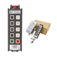 Télécommande radio sans fil industrielle étanche IP66 à 8 boutons, simple vitesse, pour palan, camion, grue