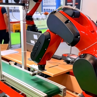 Robot de meulage industriel, machine CNC contrôlée par ordinateur, bras robotique de chargement/déchargement, robots Borunte 6 axes haute précision