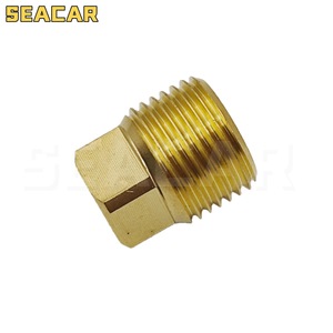 Seacar Brass Scupper <b>Plug</b> 1/2-14 Threaded Marine Hardware For Boat Repair - Product Image 5
