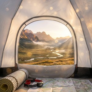 Tenda da Campeggio 1-2 Persone, Una Camera da Letto, 4 Stagioni, per Escursionismo e Trekking, Impermeabile, Ecologica, Produzione OEM all'Ingrosso - Product Image 2