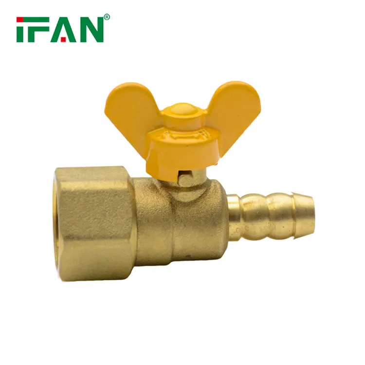 IFAN Trung Quốc nhà máy 1/2 inch Hose nối gas Burner van an toàn nam chủ đề ISO van khí
