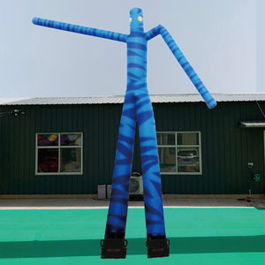Tùy Chỉnh Quảng Cáo Inflatable Không Khí Vẫy Tay Con Rối Phim Hoạt Hình Inflatable Không Khí Vũ Công Bóng Blower Đôi Chân Không Khí Vũ Công - Product Image 5