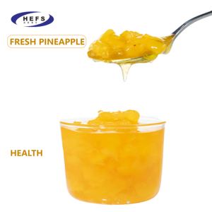 2025 OEM meilleur prix Premium sirop goutte liquide thé lait café 2.8KG pâte d'ananas pot sous vide gelée bonbons confiture de fruits avec pulpe - Product Image 2